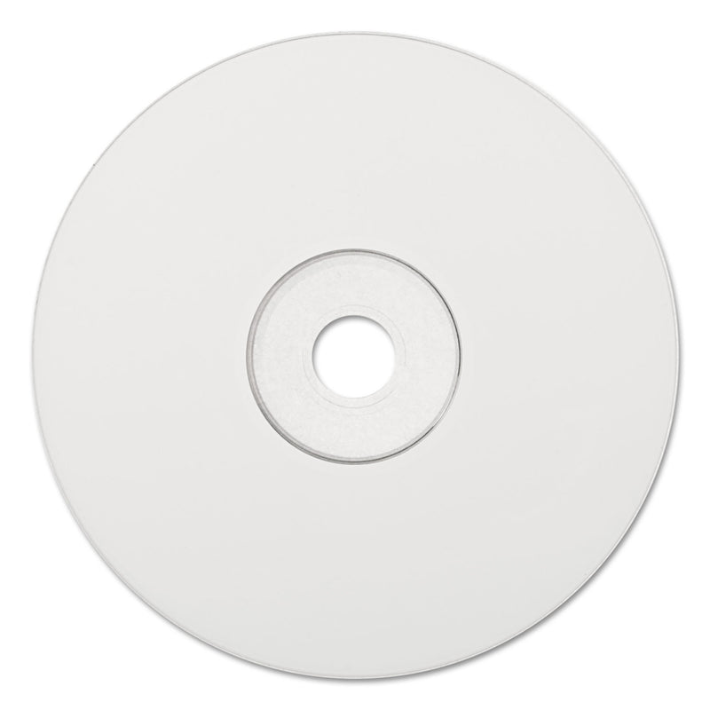 Verbatim CD-R Printable Recordable Disc, 700 MB, 52x, Spindle, White, 100/Pack