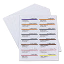 Smead Viewables Hanging Folder Tabs and Labels, Label Pack Refill, 1/3-Cut, Assorted Colors, 3.5" Wide, 160/Pack