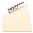 Smead Viewables Hanging Folder Tabs and Labels, Label Pack Refill, 1/3-Cut, Assorted Colors, 3.5" Wide, 160/Pack
