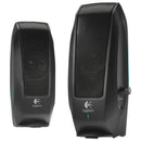 Logitech S120 2.0 Multimedia Speakers, Black