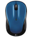Logitech M325 Wireless Mouse, 2.4 GHz Frequency/30 ft Wireless Range, Left/Right Hand Use, Blue