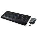 Logitech MK520 Wireless Keyboard + Mouse Combo, 2.4 GHz Frequency/30 ft Wireless Range, Black