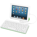 Logitech Wired Keyboard for iPad, Apple Lightning, White
