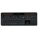 Logitech K750 Wireless Solar Keyboard, Black