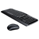 Logitech MK320 Wireless Keyboard + Mouse Combo, 2.4 GHz Frequency/30 ft Wireless Range, Black
