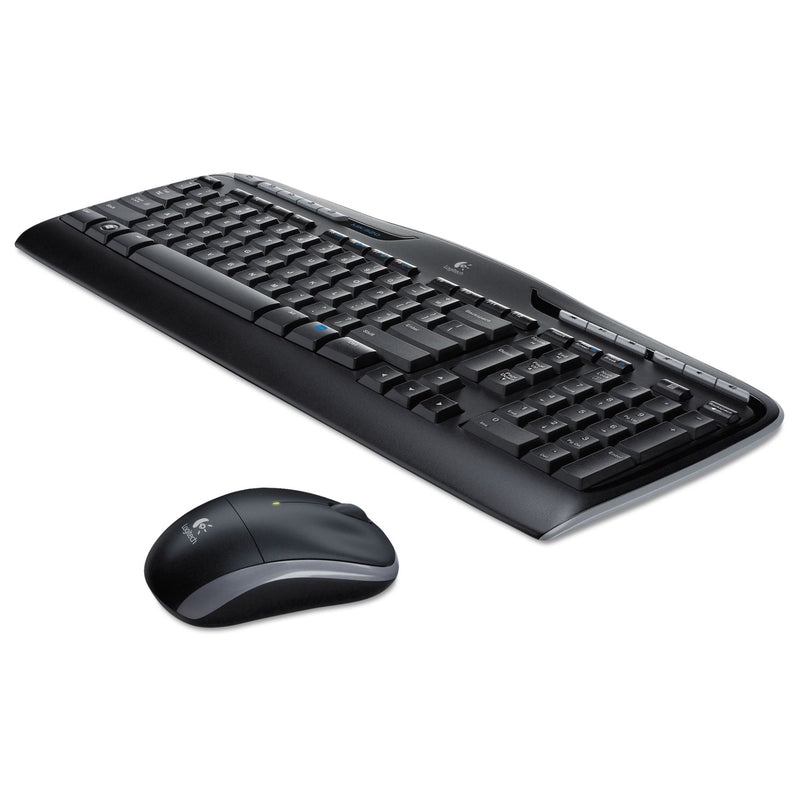 Logitech MK320 Wireless Keyboard + Mouse Combo, 2.4 GHz Frequency/30 ft Wireless Range, Black