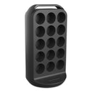 Mind Reader Coffee Pod Carousel, Fits 30 Pods, 6.8 x 6.8 x 12.63, Black