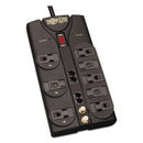 Tripp Lite Protect It! Surge Protector, 8 AC Outlets, 10 ft Cord, 3,240 J, Black