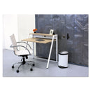 Safco Step-On Medical Receptacle, 3 gal, White