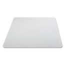 deflecto EconoMat All Day Use Chair Mat for Hard Floors, 45 x 53, Clear