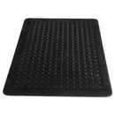 Guardian Flex Step Rubber Anti-Fatigue Mat, Polypropylene, 36 x 60, Black
