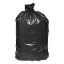 Earthsense Linear Low Density Recycled Can Liners, 33 gal, 1.25 mil, 33" x 39", Black, 100/Carton