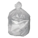 Good 'n Tuff Waste Can Liners, 60 gal, 12 microns, 38" x 58", Natural, 200/Carton