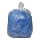 Earthsense Linear Low Density Clear Recycled Can Liners, 45 gal, 1.5 mil, 40" x 46", Clear, 100/Carton