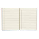 Blueline Da Vinci Notebook, 1 Subject, Medium/College Rule, Tan Cover, 11 x 8.5, 75 Sheets