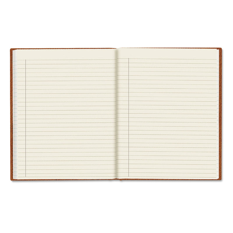 Blueline Da Vinci Notebook, 1 Subject, Medium/College Rule, Tan Cover, 11 x 8.5, 75 Sheets