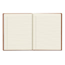 Blueline Da Vinci Notebook, 1 Subject, Medium/College Rule, Tan Cover, 9.25 x 7.25, 75 Sheets