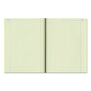 National Computation Notebook, Quadrille Rule, Brown Cover, 11.75 x 9.25, 75 Sheets