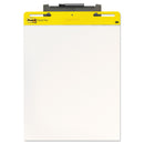 Post-it Wall Easel, Adhesive Mount, Plastic, Smoke, 2/Pack