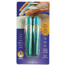 Quality Park Dab n' Seal 2Go Moistener Pens, 10 mL, Teal, 2/Pack