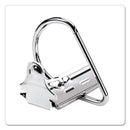Cardinal ExpressLoad ClearVue Locking D-Ring Binder, 3 Rings, 4" Capacity, 11 x 8.5, White