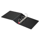 Cardinal SuperLife Easy Open Locking Slant-D Ring Binder, 3 Rings, 4" Capacity, 11 x 8.5, Black