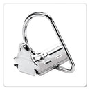 Cardinal ExpressLoad ClearVue Locking D-Ring Binder, 3 Rings, 2" Capacity, 11 x 8.5, White