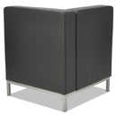 Alera QUB Series Corner Sectional, 26.38w x 26.38d x 30.5h, Black