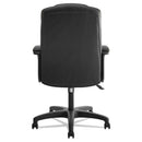 HON HVL131 Executive High-Back Chair, Supports Up to 250 lb, 18.5" to 22" Seat Height, Black