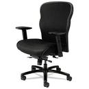 HON Wave Mesh Big and Tall Chair, Supports Up to 450 lb, 19.25" to 22.25" Seat Height, Black