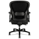 HON Wave Mesh Big and Tall Chair, Supports Up to 450 lb, 19.25" to 22.25" Seat Height, Black