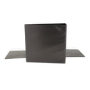 Universal Economy Round Ring View Binder, 3 Rings, 3" Capacity, 11 x 8.5, Black
