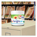 BRIGHT Air Super Odor Eliminator, White Peach and Citrus, 14 oz Jar, 6/Carton