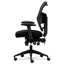HON VL532 Mesh High-Back Task Chair, Supports Up to 250 lb, 17" to 20.5" Seat Height, Black