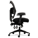HON VL532 Mesh High-Back Task Chair, Supports Up to 250 lb, 17" to 20.5" Seat Height, Black