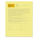 xerox Revolution Digital Carbonless Paper, 1-Part, 8.5 x 11, Canary, 500/Ream