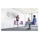 MasterVision Magnetic Dry Erase Tile Board, 38 1/2 x 58, White Surface