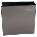 Universal Slant D-Ring View Binder, 3 Rings, 4" Capacity, 11 x 8.5, Black