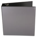 Universal Economy Round Ring View Binder, 3 Rings, 3" Capacity, 11 x 8.5, Black