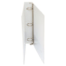 Universal Economy Round Ring View Binder, 3 Rings, 1.5" Capacity, 11 x 8.5, White