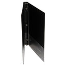 Universal Economy Non-View Round Ring Binder, 3 Rings, 1" Capacity, 11 x 8.5, Black