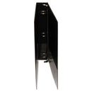 Universal Economy Round Ring View Binder, 3 Rings, 1.5" Capacity, 11 x 8.5, Black