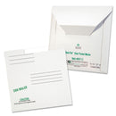 Quality Park Redi-File Disk Pocket/Mailer for CDs/DVDs, Square Flap, Tuck-Tab Closure, 6 x 5.88, White, 10/Pack