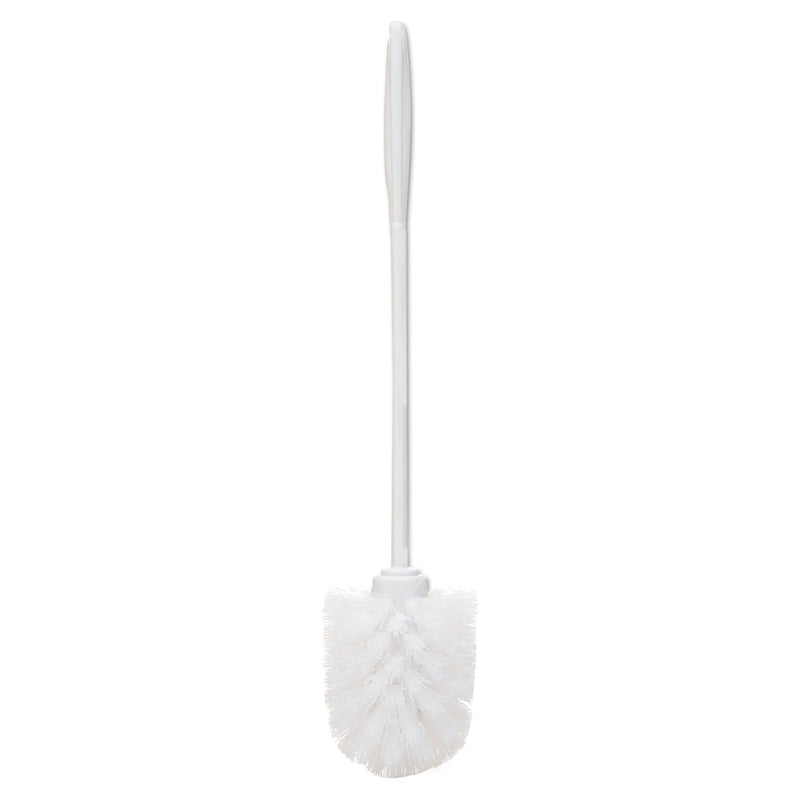 Rubbermaid Toilet Bowl Brush, 10" Handle, White