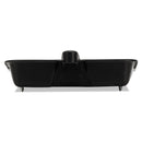 Rubbermaid Heavy-Duty Dustpan, 8.25 x 12.25 , Polypropylene, Charcoal