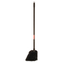 Rubbermaid Angled Lobby Broom, Poly Bristles, 35" Handle, Black