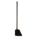 Rubbermaid Angled Lobby Broom, Poly Bristles, 35" Handle, Black