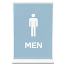 deflecto Classic Image Double-Sided Sign Holder, 5 x 7 Insert, Clear