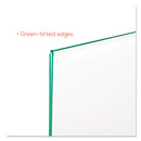 deflecto Superior Image Premium Green Edge Sign Holders, 8.5 x 11 Insert, Clear/Green