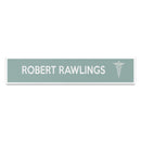 deflecto Superior Image Cubicle Nameplate Sign Holder, 8.5 x 2 Insert, Clear